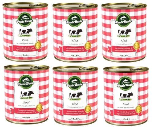 Pauls Beute Rind 6X 800g