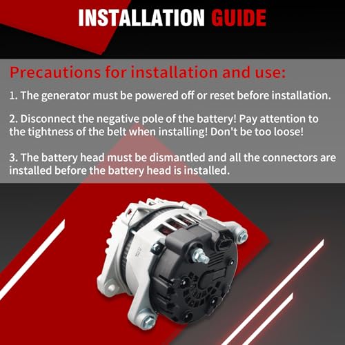 DrCax Alternator 11710N Compatible with Hyundai Sonata Santa Fe Sport 2013-2016 Kia Sorento 2012-2014 Optima 2014-2015 L4 2.0L 2.4L Replace 373002G800 FG15S059 FG15S110 373002G950 by DrCax - Used condition - Image 4