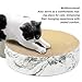 DIRBAK Round cat Scratching Board, 10cm×35cm, 10cm×40cm, Made of Corrugated Cardboard. Suitable for All Kinds of Cats. (Small Size)