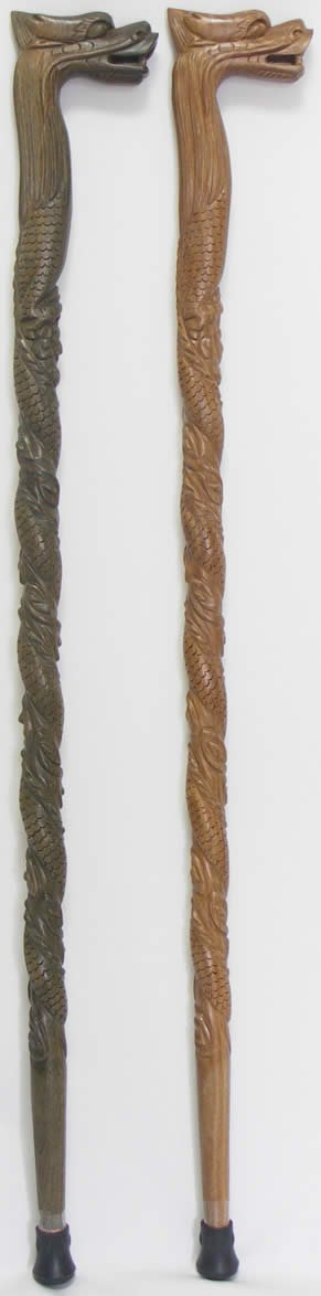 Amazon.co.jp: 緑檀（りょくだん）手彫り龍（ドラゴン）L字型1