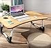 Price comparison product image Foldable Laptop Bed Table Lap Desk Stand, Serving Tray Dining Table with Slot, Notebook Stand Holder, Bed Tray Laptop Desk for Eating Breakfast, Working, Watching Movie on Bed/Couch/Sofa/Floor