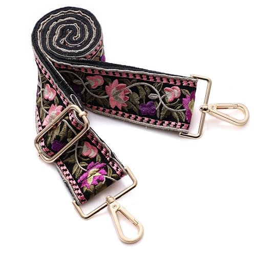 Image of S-Jacorry Purse Strap Replacement Crossbody Wide Shoulder Strap Adjustable Canvas Straps Handbag Strap Replacement Belts