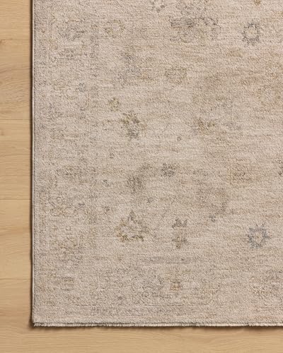 Image of Loloi Chris Loves Julia Louisa Oatmeal /Stone 9'-6 inch x 13'-1 inch Area Rug