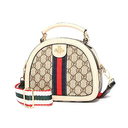 Sac diagonal de mode en cuir beiBai avec bandoulière confort 20x16x8 cm