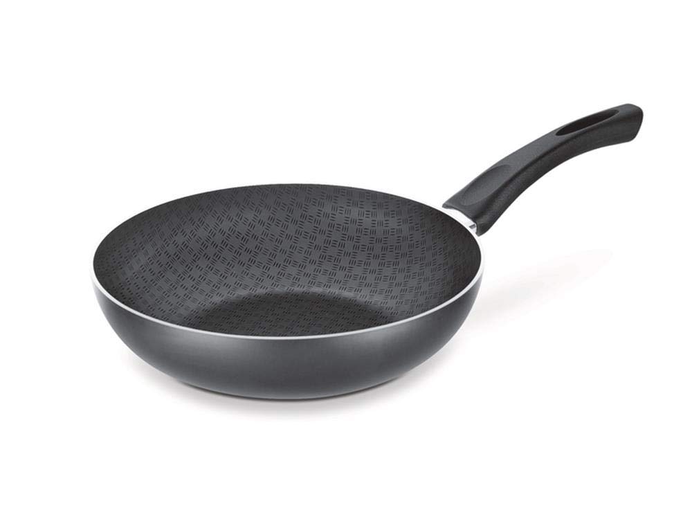 Tramontina Graphite Paris 24cm Aluminum Deep Frying Pan With Internal PFOA Free Nonstick Coating