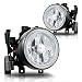 Winjet WJ30-0139-09 OEM Series for [2003-2006 Honda Element] Clear Lens Driving Fog Lights