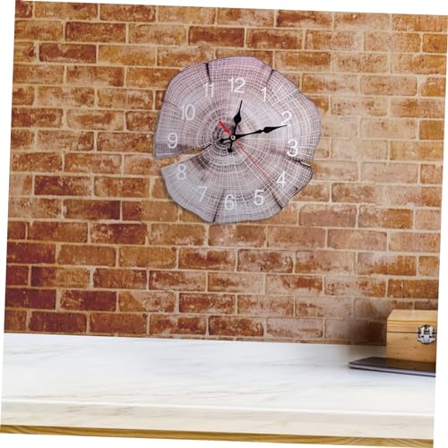 Horloge murale bois Cabilock simple creative suspendre decoration maison - 5