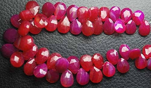 Perles opale de feu LKBEADS en calcédoine pour créer vos bijoux bohèmes d'été