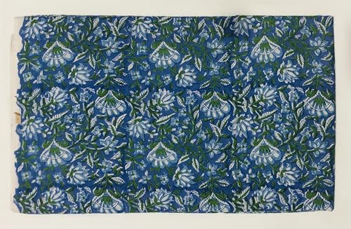 Tissu coton au mètre floral pour coudre des robes d'été et décorations de maison