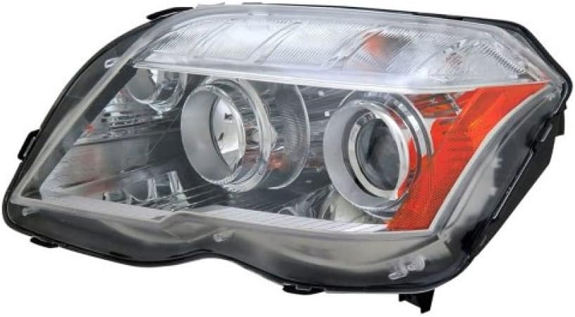 CarLights360 For Mercedes-Benz GLK350 Headlight 2010 2011 2012 Passenger Side Bulbs Included DOT Certified For MB2503188 | 204 820 73 59