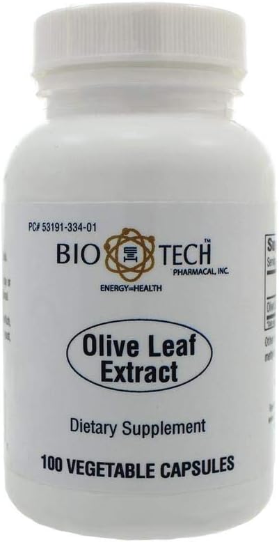 BioTech Pharmacal-Olive Leaf-100 Vcaps by Bio-Tech Pharmacal