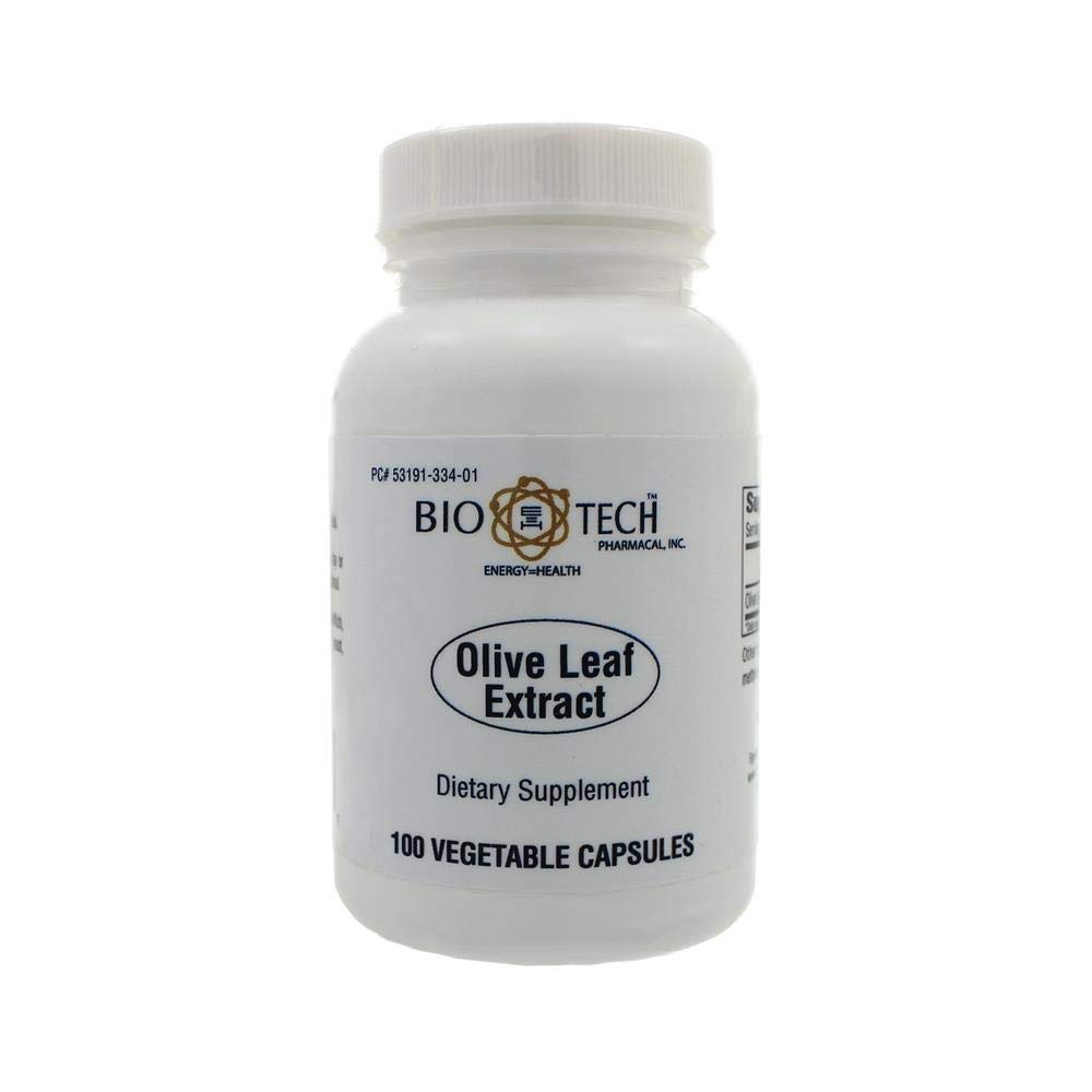 BioTech Pharmacal-Olive Leaf-100 Vcaps by Bio-Tech Pharmacal