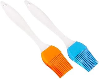 2 szt. szczotka do smażenia silikonowe szczotki do pieczenia olej ciasto masło chleb ciasto szczotka do pieczenia narzędzie do pieczenia grill szczotka szczotka do gotowania szczotka do gotowania narzędzie do grillowania (kolor losowy)