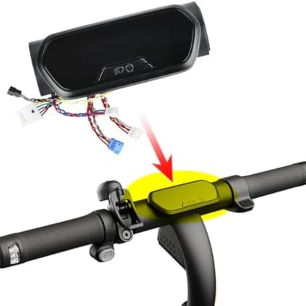FACAIIO Tablero de instrumentos LED ABS para patinete eléctrico Ninebot E2