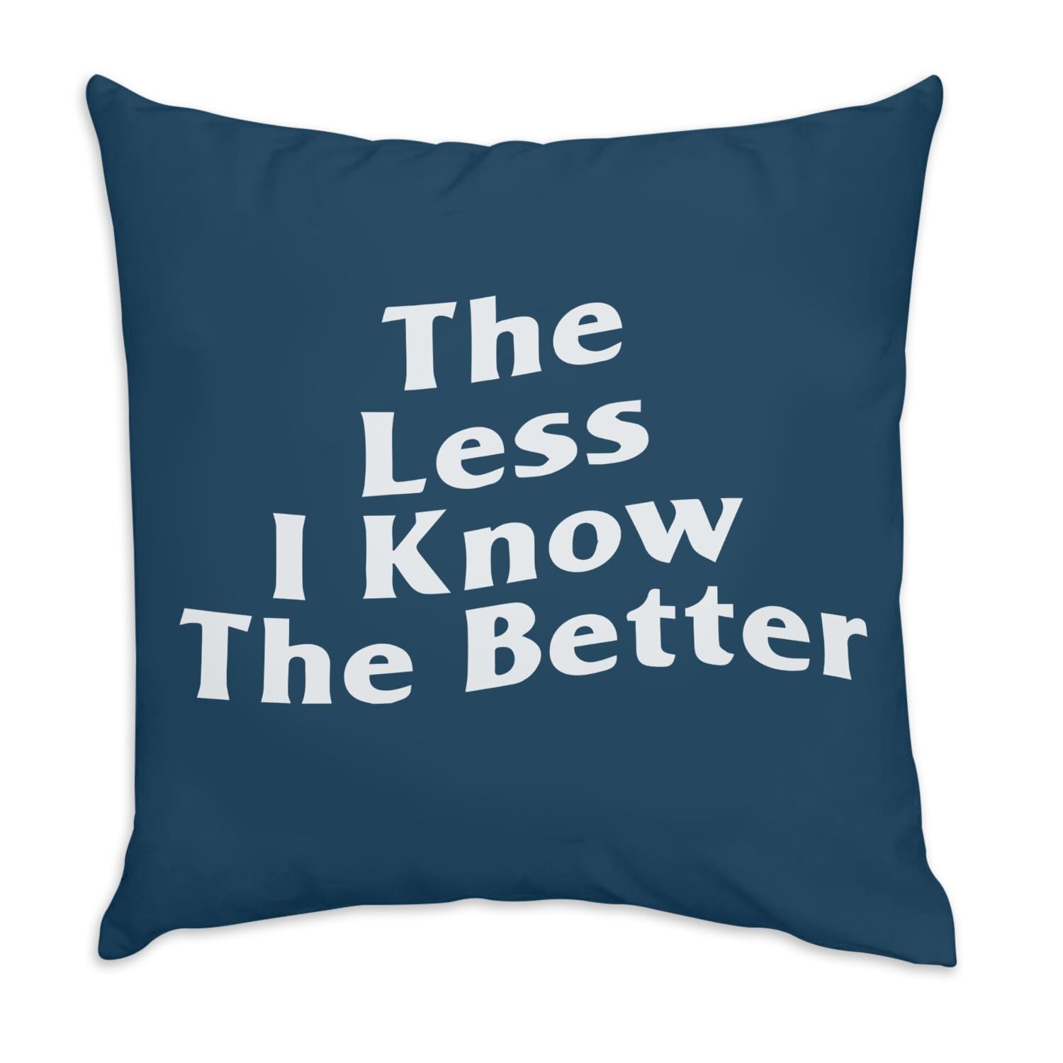 Coussin en velours bleu pour décorer une chambre d'ado fan de sneakers et kicks