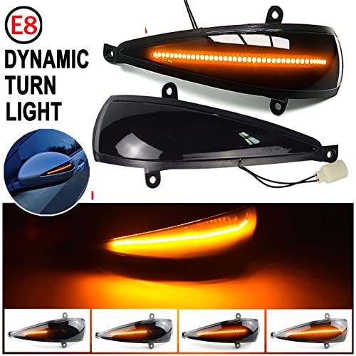 Clignotants dynamiques séquentiels LED pour rétroviseur Civic 8 hayon