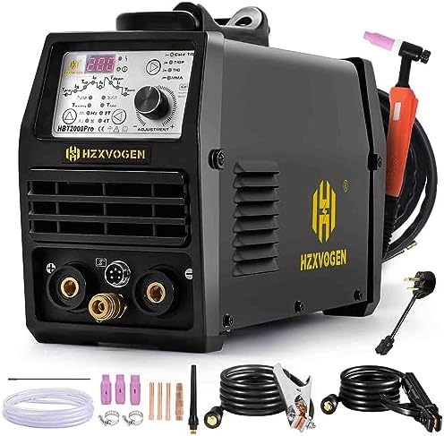 H HZXVOGEN WP17V Torche de soudage TIG 4M – Torche TIG SR-17V refroidie par air, 140 A – 150 A, avec connecteur rapide pour soudeuses TIG/Lift ARC