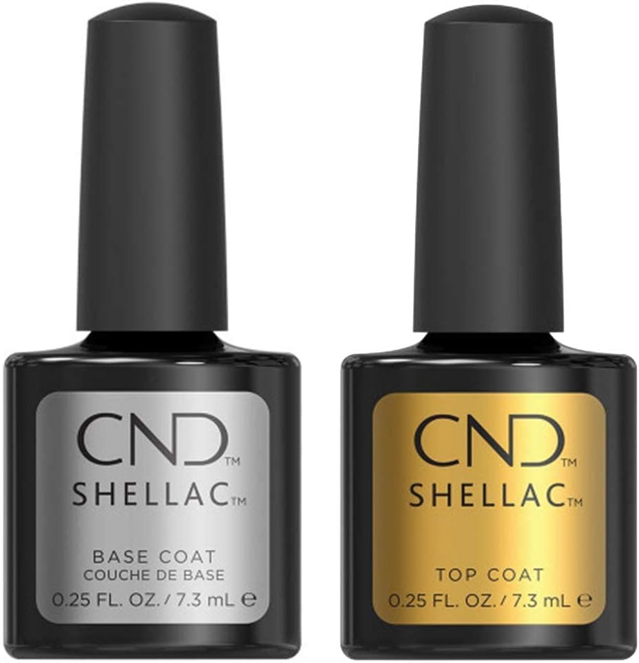 CND Shellac Gel UV Base and Top Coat 7.3ml