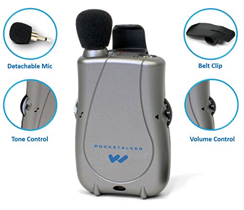 Williams Sound PKTD1-FREEBATTS Pocketalker Ultra Duo Sound Amplifier thumb #1