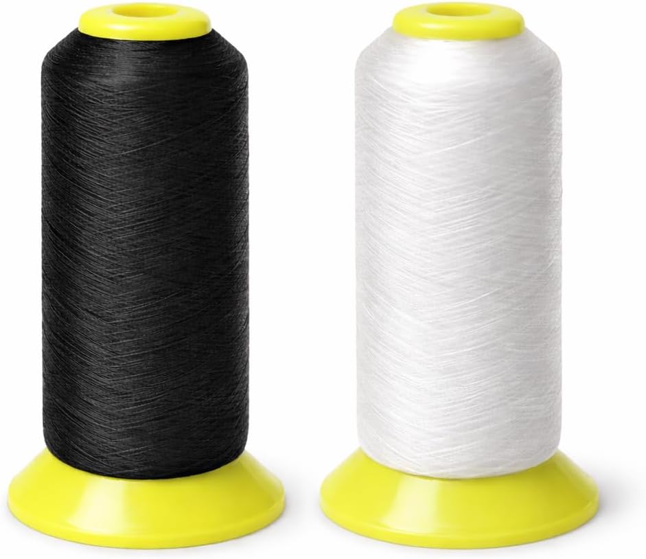 HUNNY-BUNCH Nylon Thread for Jewelry Making, Beading & Embroidery 0.11Mm (Combo)