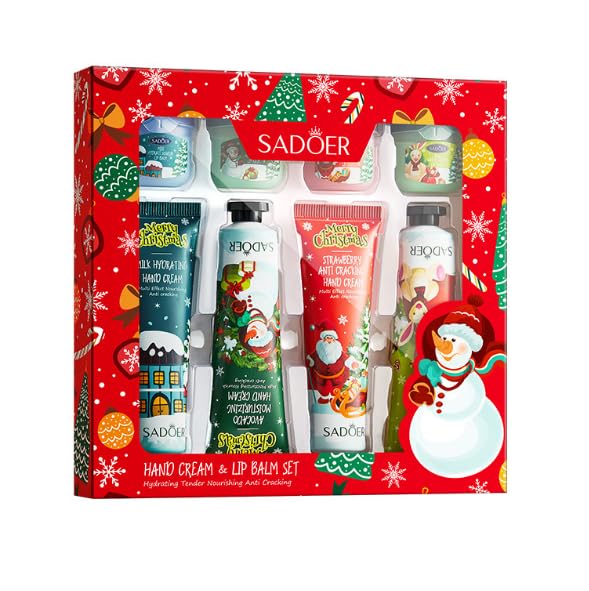 SACBRZZ Juego de crema de manos, 10 unidades de crema de manos perfumada e hidratante