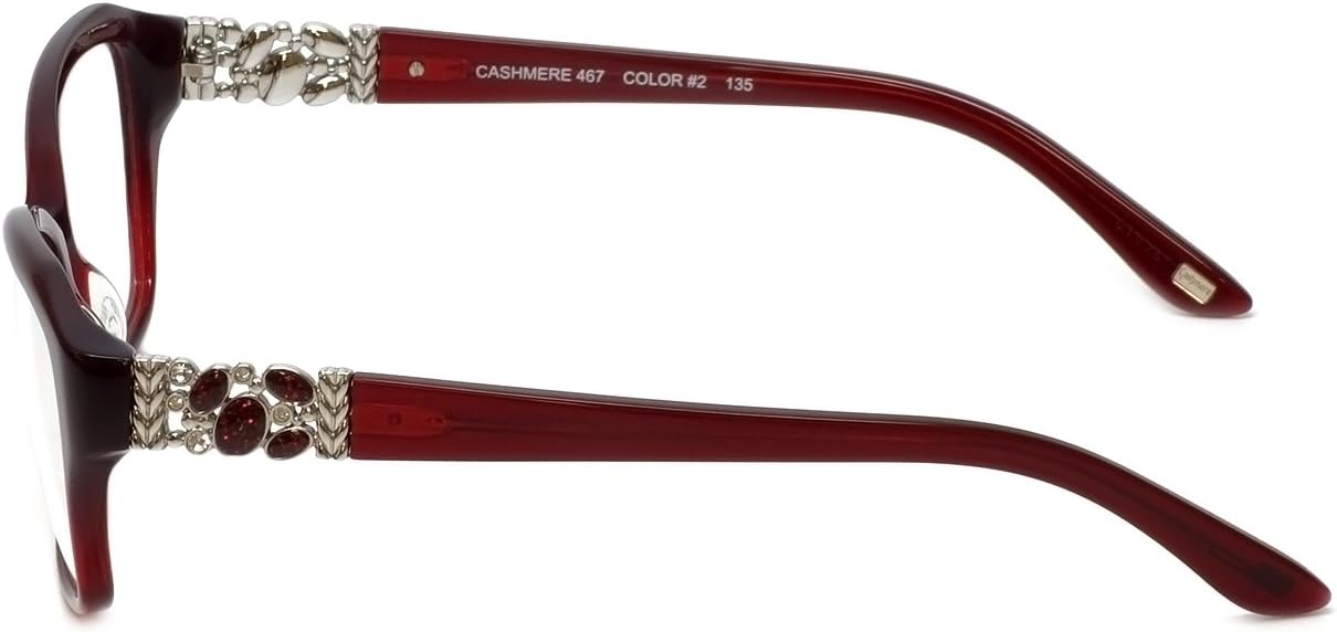 Silver Dollar Designer Reading Glasses Cashmere 467 53mm