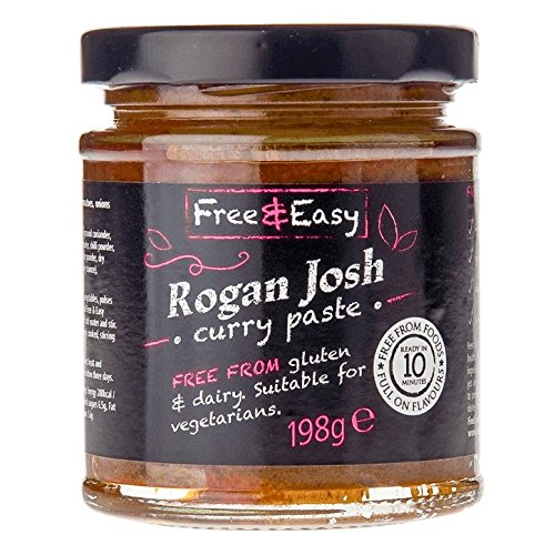 Free Natural G/F Rogan Josh Curry Paste 198g