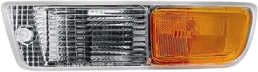 For Toyota RAV4 1998 1999 2000 Driver and Passenger Side Pair Turn Signal Light | Lens and Housing Only | TO2532111 + TO2533111 | 81521-42040 + 81511-42040