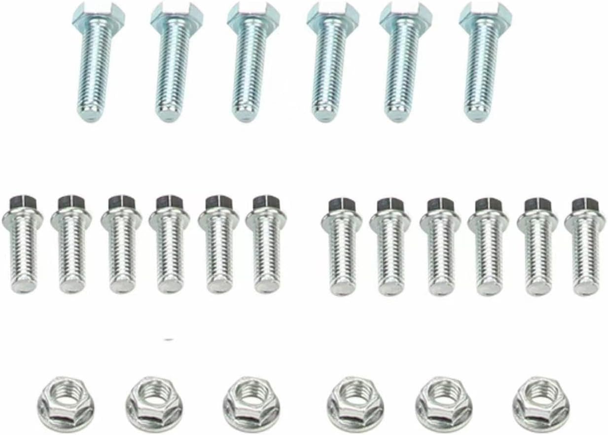 Exhaust Headers For 1955-1982 Small Block Chevy Car 150 210 Corvette & Bel Air & Del Ray， 262, 265, 267, 283, 302, 307, 327, 350, 400 CID Small Block SB SBC Exhaust Manifold Header