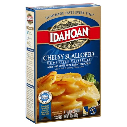 Idahoan Cheesy Scalloped Homestyle Casserole 4 oz. (Pack of 10)