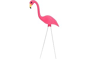 1pc Simulated Flamingo Garden Animal Statue Flamingos for Garden Spooky Mingos Garden...