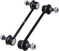 Vista 1870 de Detroit Axle - Kit de suspensión delantera de 10 piezas para Chevy Aveo Aveo5 Pontiac G3 Wave 2 Ready Struts Assembly 2 Enlaces de barra