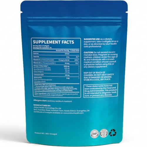 Arofum Omega-3 with D3 K2