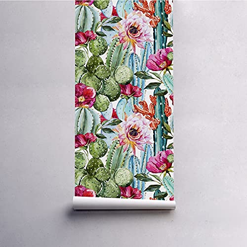 Papier peint intissé cactus pour salon et chambre moderne - 4