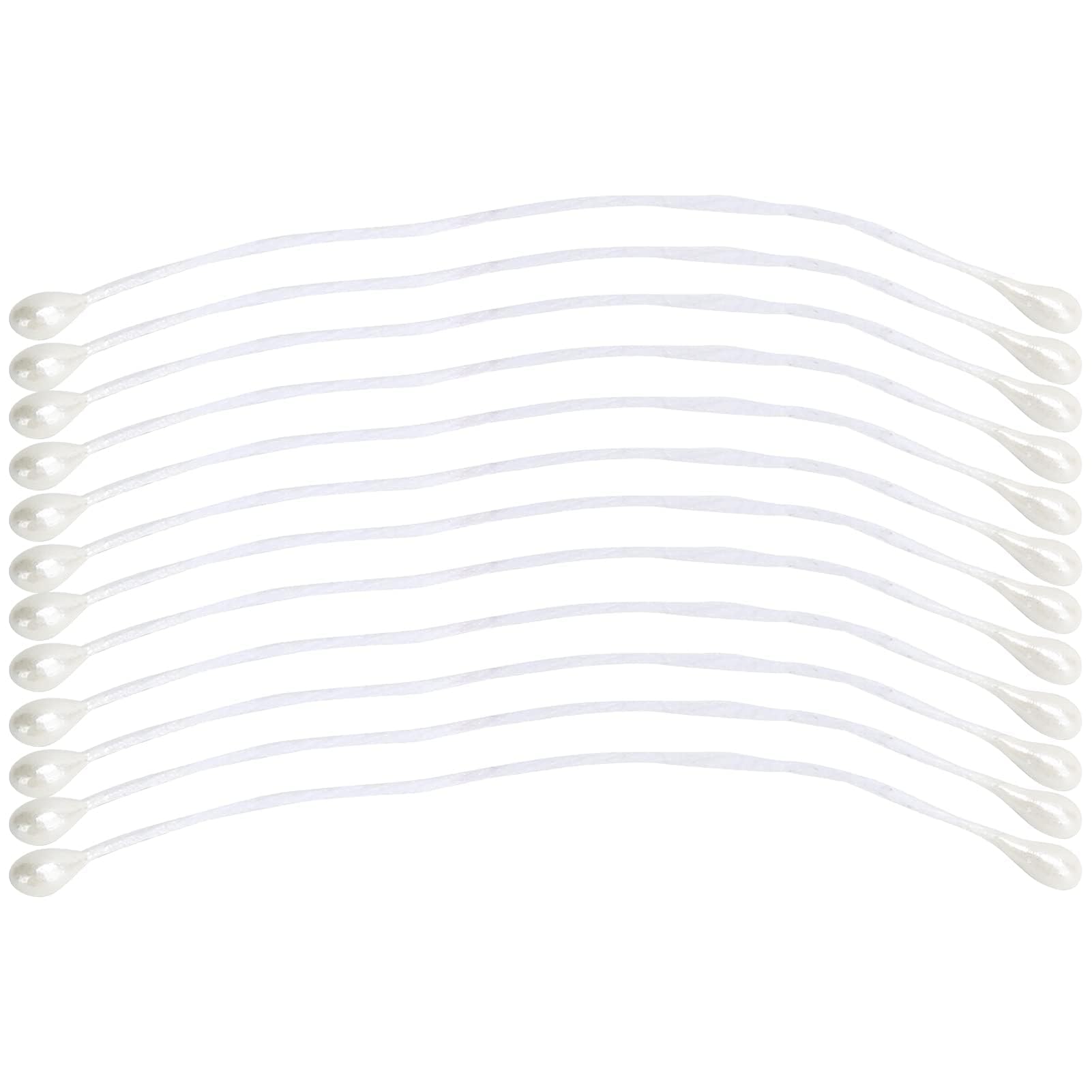 HERCHR 3mm Paper Flowers for Crafts, 900PCS Stamens for Flower Making Pearl String Floral Supplies for Flower Making Accessories DIY Artificial Cards