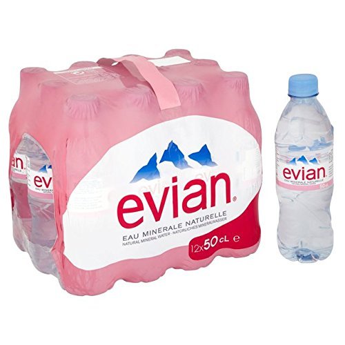 evianStill Mineral Water 12 x 50cl by Evian