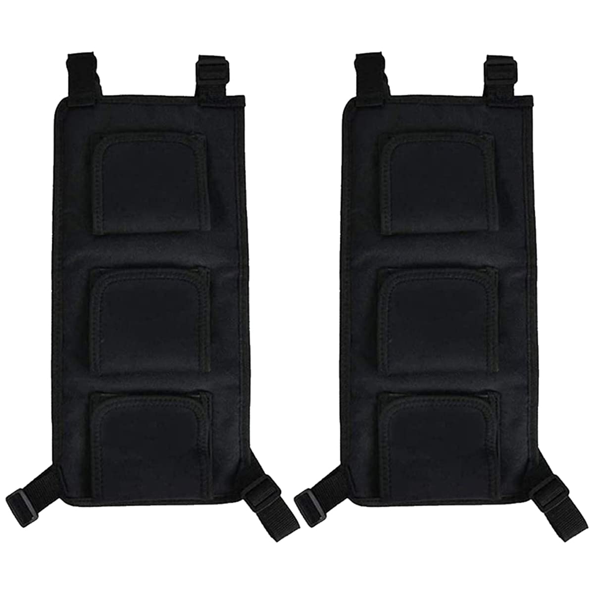 SDYGDB 2Pcs Vehicle Fishing Rod Holder Car Adjustable Fishing Rod Holder 15 x 7 Inch Fishing Rod Bracket for Vehicle Ship Rear Seats Vehicle Fishing Pole Storage Rack for SUV Wagons Van