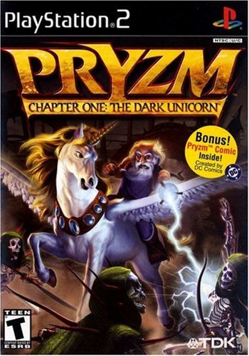 Pryzm la malédiction des licornes : jeu vidéo fantastique rétro PS2