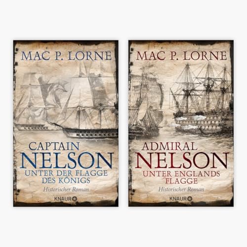 Die Lord Nelson-Reihe Band 1+2 plus 1 exklusives Postkartenset