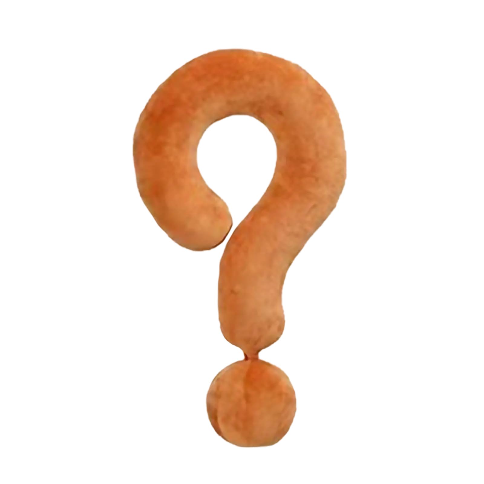 Elnwnnkc D Question Shape Throw Pillows Cotton Cushions Plushes Toy Ecoration Birthday Sofa Or Chair Ecorative Cushions