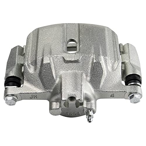 Image of TRQ Front Right Brake Caliper w /Bracket Passenger Side