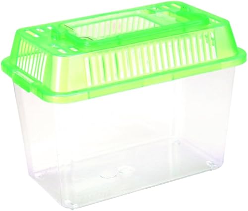 Tanque de peces portátil Betta Fish Bowl Tanque de peces de plástico pequeño Betta Fish Tank LED Fish Tank Gold Fish Tank Tanque de rana tanque de