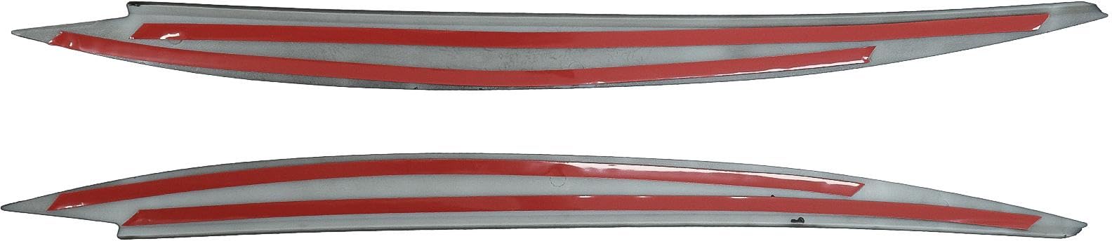 KITT HEVWG7 Scheinwerfer-Augenbrauen 2013–2017, glänzend schwarz