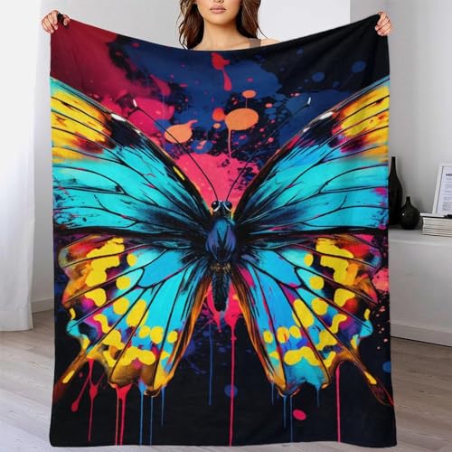 Couverture de voyage microfibre chaude 180x200 canapé bureau - 6