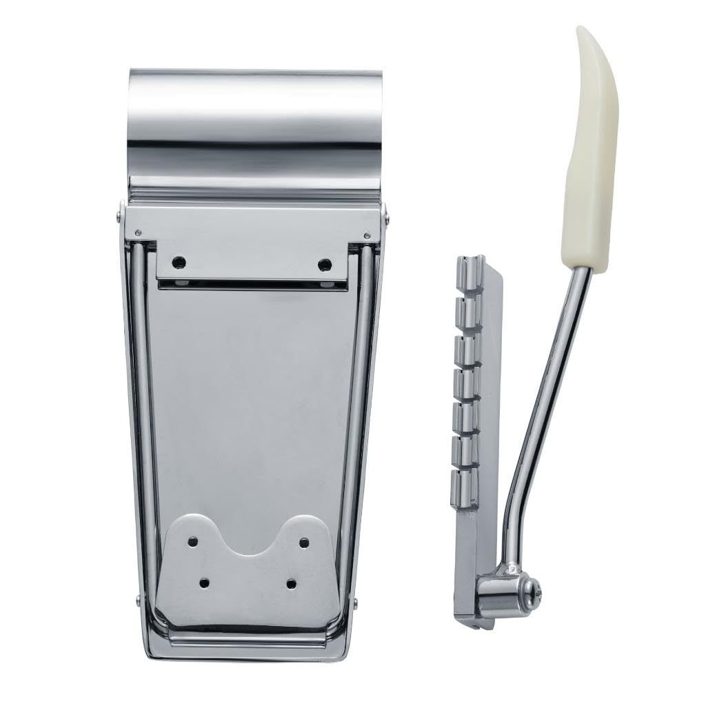 Lange Version Vibrola Gitarre Tremolo Bridge Saitenhalter Vibrato Saitenhalter kompatibel mit LP/SG/ES Gitarre Chrom