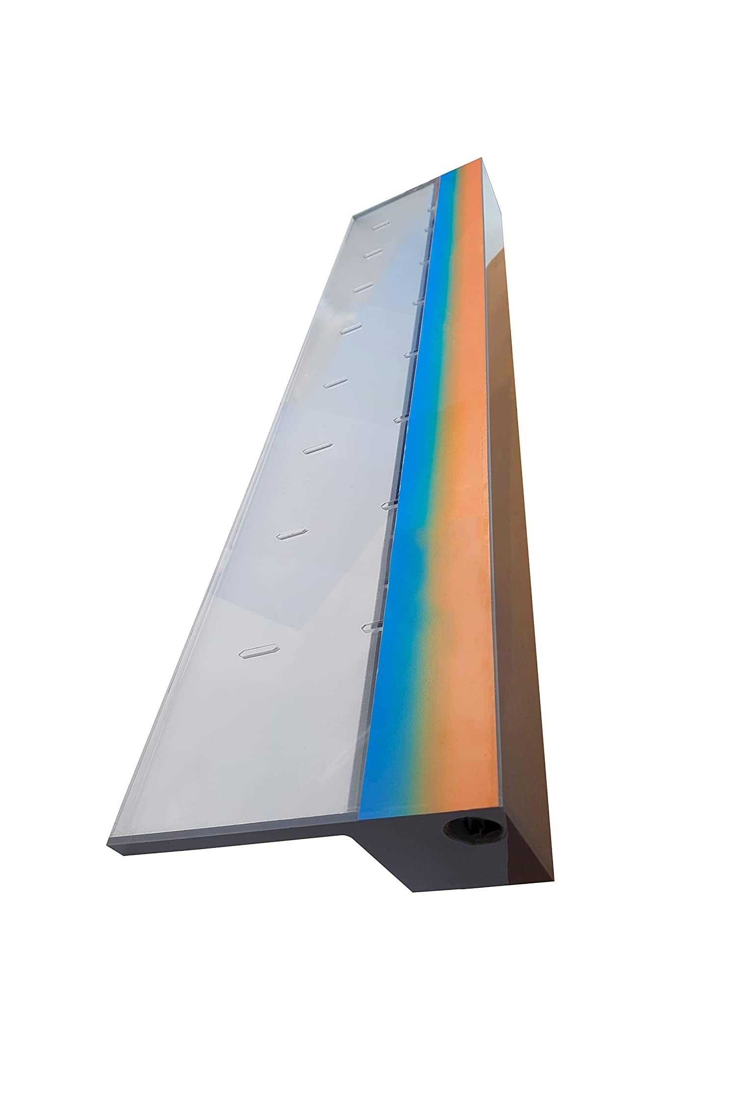 Cascada Acrílica empotrable para Piscina SIN LED, Lamina de Agua de Varios tamaños (60 cm lengüeta 10 cm)