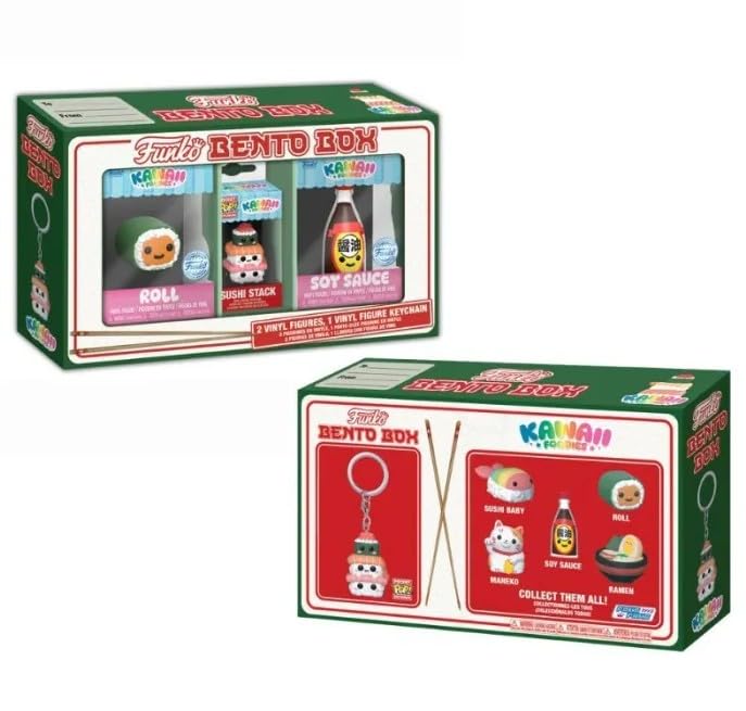 Funko Pop! | Bento Box Exclusivo | Kawaii Foodies Collection | Figura de Vinilo Coleccionable | Edición Especial | Idea de Regalo para Fans Cultura Kawaii