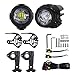 Produktbild Sunnyushine LED Motorrad Nebelscheinwerfer Zusatzscheinwerfer Set, Motorrad Scheinwerfer Zusätzliche Lichter, Motorrad Frontscheinwerfer, Motorrad Nebelscheinwerfer Für BMW R1200GS F800GS
