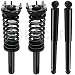 ECCPP Complete Struts Front and Rear Pair Strut Spring Assembly Shock Absorber for 2006-2010 Jeep Commander,2005-2010 Jeep Grand Cherokee Set of 4