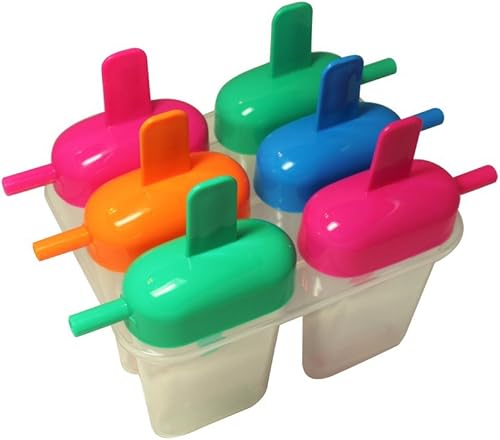 Molde para hacer popote casero para golosinas congeladas, paletas, yogur congelado, helados, novedades